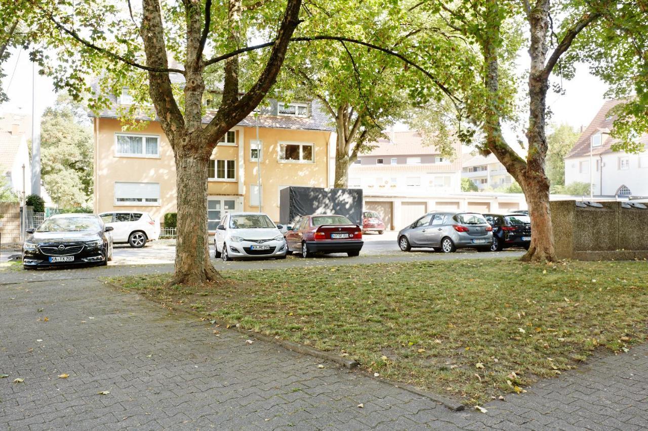 Stylisches Penthouse In Karlsruhe -Durlach Exterior foto